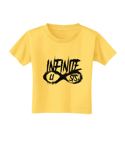 Infinite Lists Toddler T-Shirt by TooLoud-TooLoud-Yellow-2T-Davson Sales