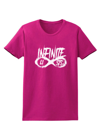 Infinite Lists Womens Dark T-Shirt by TooLoud-TooLoud-Hot-Pink-Small-Davson Sales
