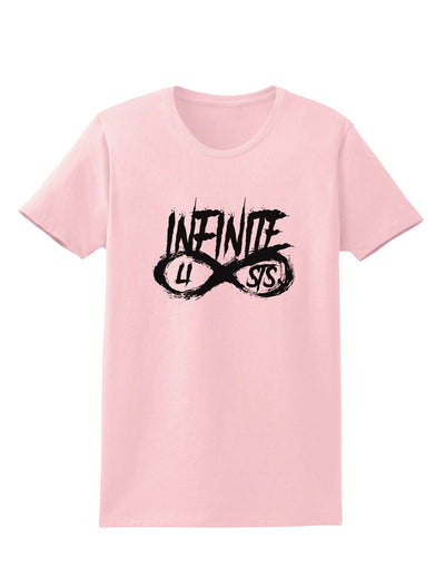 Infinite Lists Womens T-Shirt by TooLoud-TooLoud-PalePink-X-Small-Davson Sales