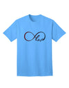 Infinite Love Adult T-Shirt: Premium Quality for Discerning Shoppers-Mens T-shirts-TooLoud-Aquatic-Blue-Small-Davson Sales