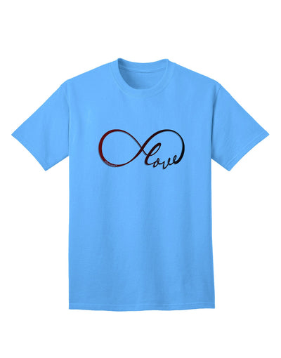 Infinite Love Adult T-Shirt: Premium Quality for Discerning Shoppers-Mens T-shirts-TooLoud-Aquatic-Blue-Small-Davson Sales