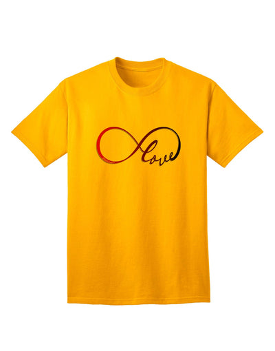 Infinite Love Adult T-Shirt: Premium Quality for Discerning Shoppers-Mens T-shirts-TooLoud-Gold-Small-Davson Sales