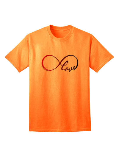 Infinite Love Adult T-Shirt: Premium Quality for Discerning Shoppers-Mens T-shirts-TooLoud-Neon-Orange-Small-Davson Sales