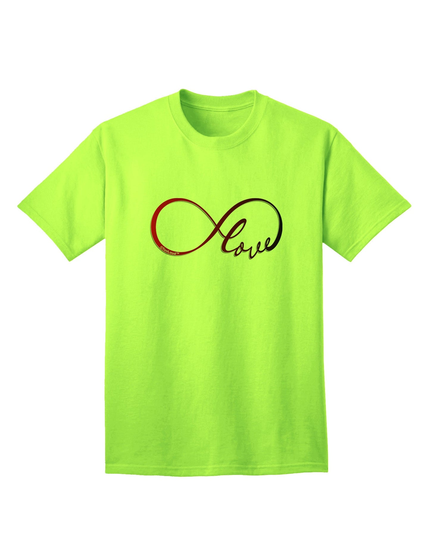 Infinite Love Adult T-Shirt: Premium Quality for Discerning Shoppers-Mens T-shirts-TooLoud-Neon-Green-Small-Davson Sales