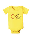 Infinite Love Baby Romper Bodysuit-Baby Romper-TooLoud-Yellow-06-Months-Davson Sales