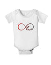 Infinite Love Baby Romper Bodysuit-Baby Romper-TooLoud-White-06-Months-Davson Sales