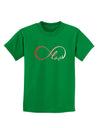 Infinite Love Childrens Dark T-Shirt-Childrens T-Shirt-TooLoud-Kelly-Green-X-Small-Davson Sales