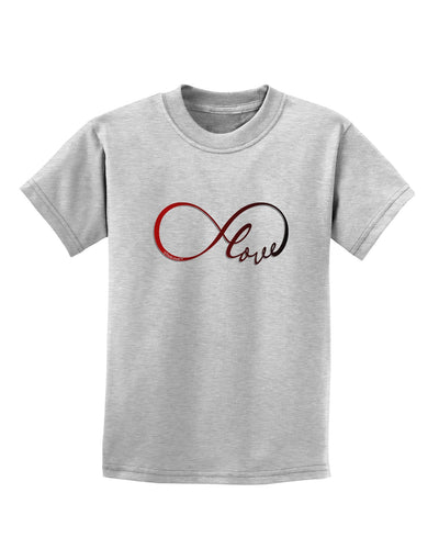 Infinite Love Childrens T-Shirt-Childrens T-Shirt-TooLoud-AshGray-X-Small-Davson Sales