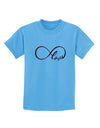 Infinite Love Childrens T-Shirt-Childrens T-Shirt-TooLoud-Aquatic-Blue-X-Small-Davson Sales