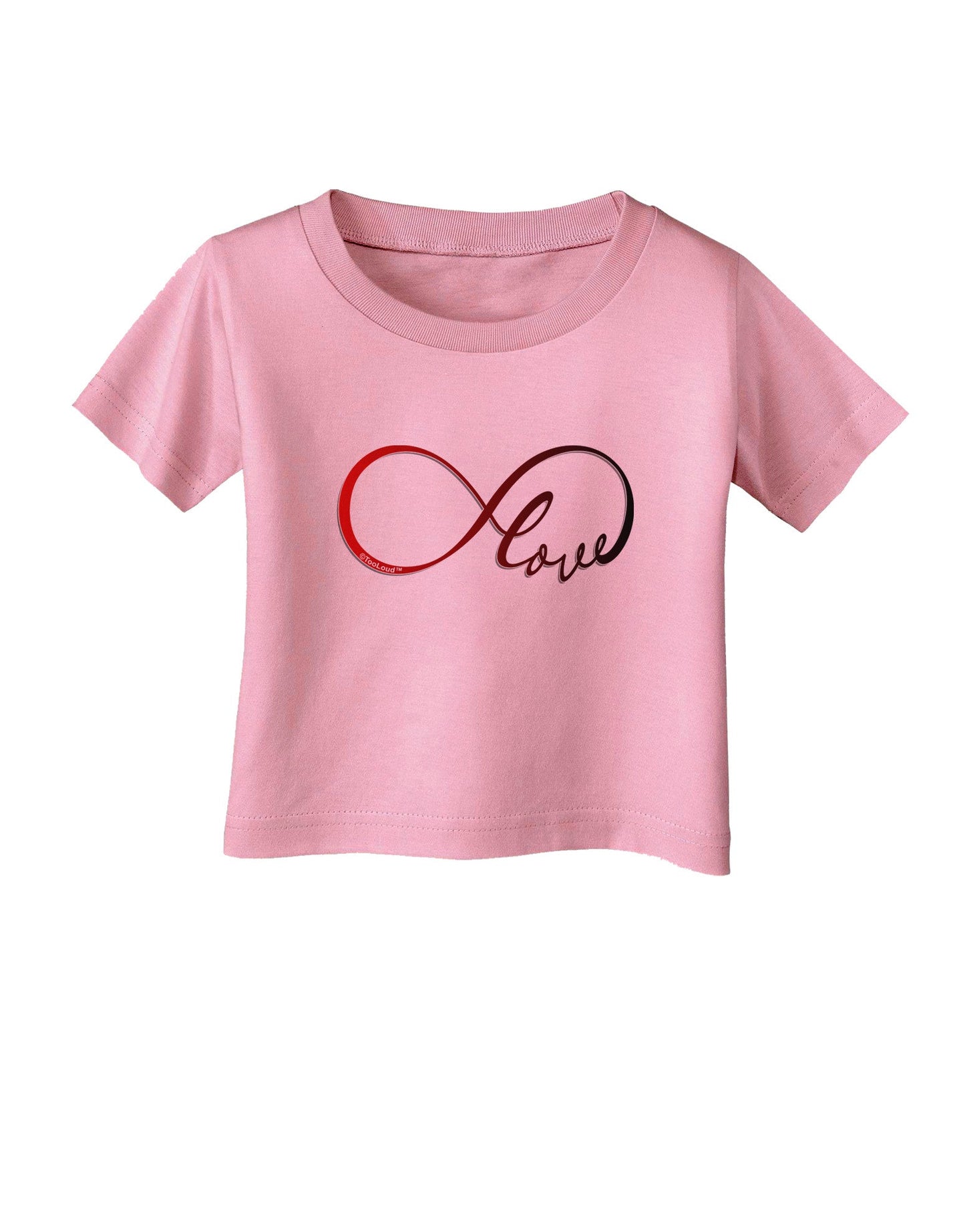 Infinite Love Infant T-Shirt-Infant T-Shirt-TooLoud-Candy-Pink-06-Months-Davson Sales