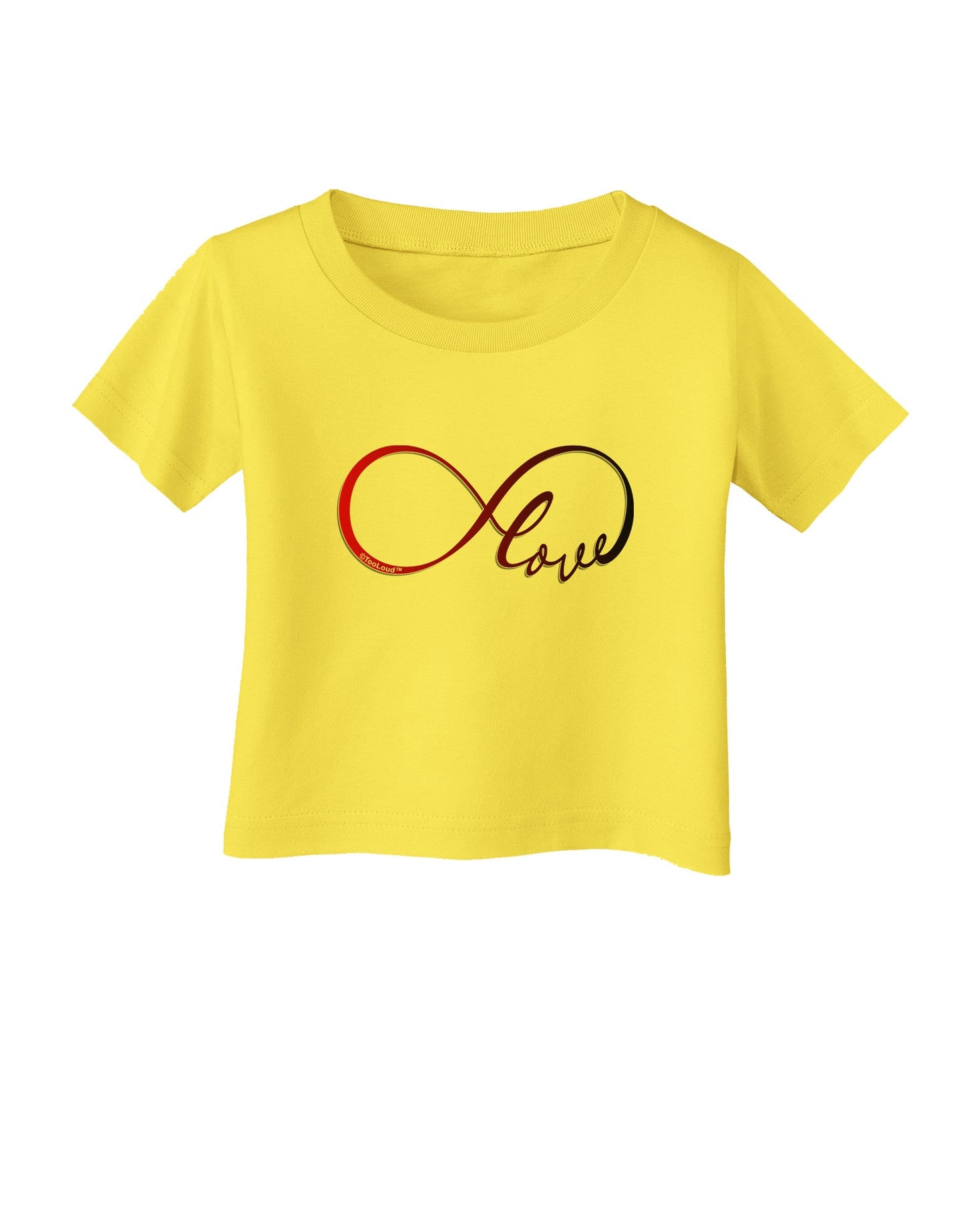 Infinite Love Infant T-Shirt-Infant T-Shirt-TooLoud-Yellow-06-Months-Davson Sales