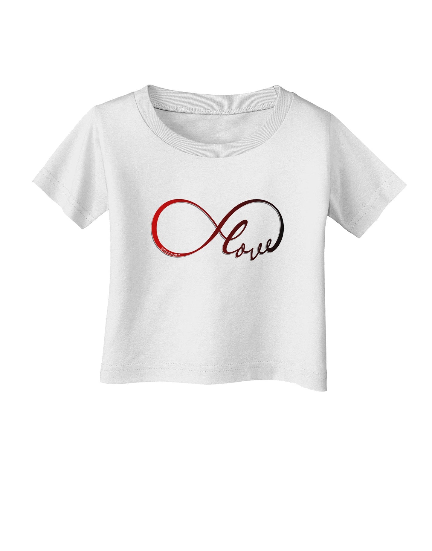 Infinite Love Infant T-Shirt-Infant T-Shirt-TooLoud-White-06-Months-Davson Sales