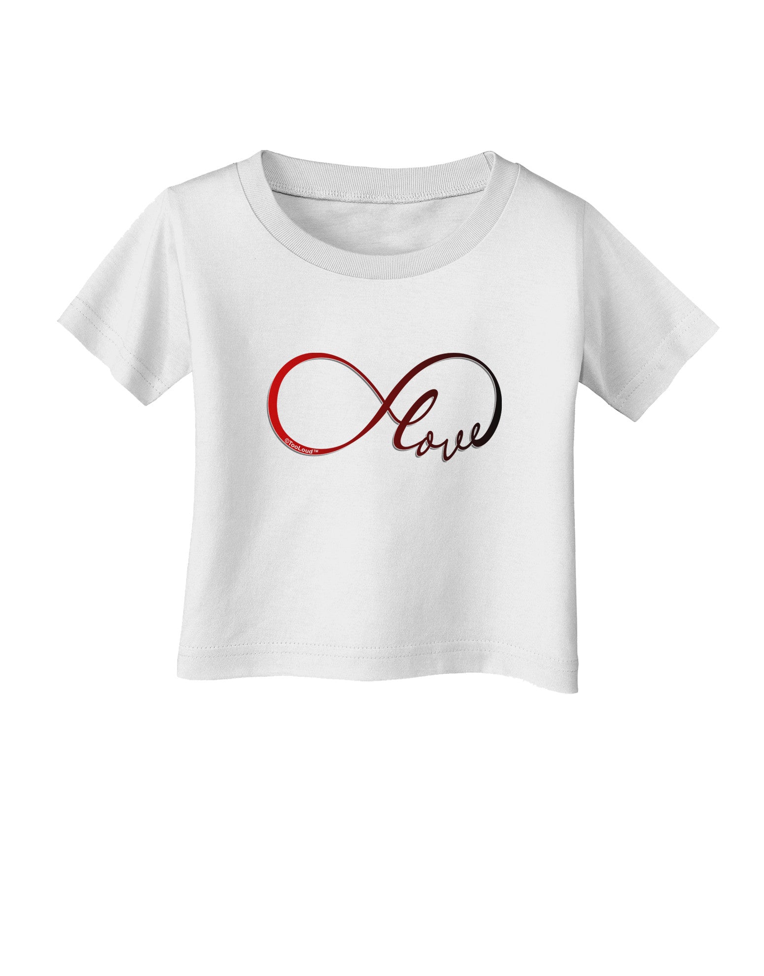 Infinite Love Infant T-Shirt-Infant T-Shirt-TooLoud-White-06-Months-Davson Sales