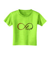 Infinite Love Toddler T-Shirt-Toddler T-Shirt-TooLoud-Lime-Green-2T-Davson Sales