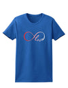 Infinite Love Womens Dark T-Shirt-TooLoud-Royal-Blue-X-Small-Davson Sales