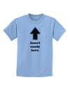 Insert Candy Here - Funny Childrens T-Shirt-Childrens T-Shirt-TooLoud-Light-Blue-X-Small-Davson Sales