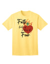 Inspirational Adult T-Shirt: Harnessing the Power of Faith in Challenging Times-Mens T-shirts-TooLoud-Yellow-Small-Davson Sales