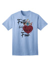 Faith Fuels us in Times of Fear  Adult T-Shirt Light-Blue 4XL Tooloud