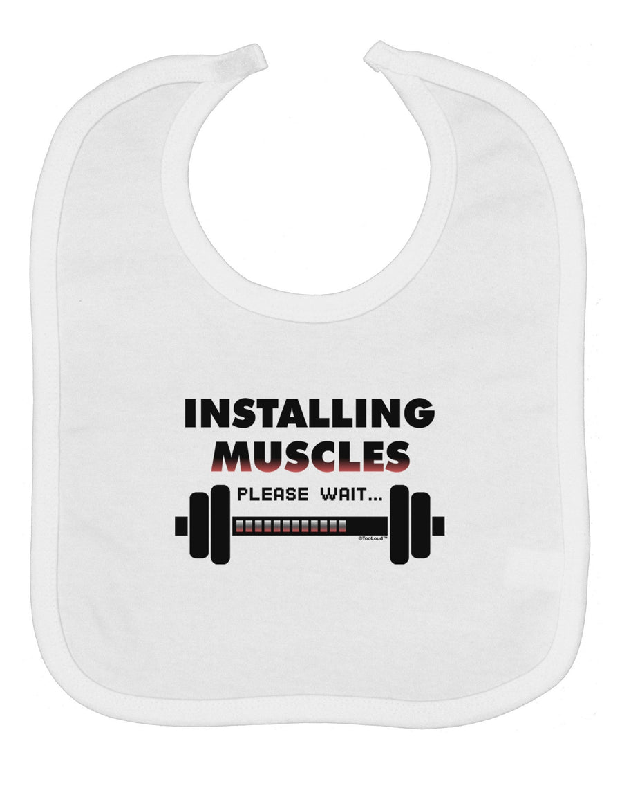 Installing Muscles Baby Bib