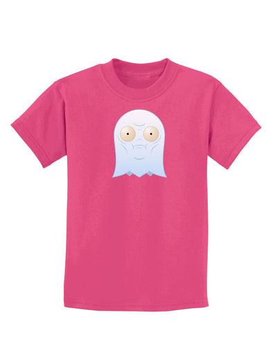 Intense Ghost Childrens Dark T-Shirt-Childrens T-Shirt-TooLoud-Sangria-X-Small-Davson Sales