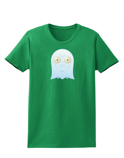 Intense Ghost Womens Dark T-Shirt-TooLoud-Kelly-Green-X-Small-Davson Sales