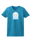 Intense Ghost Womens Dark T-Shirt-TooLoud-Turquoise-X-Small-Davson Sales