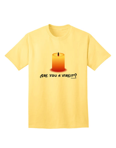 Introducing the Exquisite Black Flame Candle Adult T-Shirt by TooLoud-Mens T-shirts-TooLoud-Yellow-Small-Davson Sales