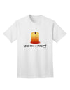 Introducing the Exquisite Black Flame Candle Adult T-Shirt by TooLoud-Mens T-shirts-TooLoud-White-Small-Davson Sales