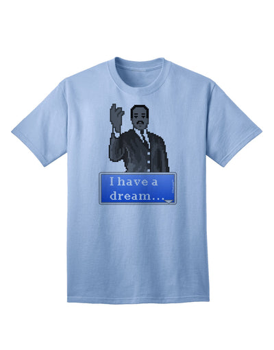 Introducing the Exquisite Dream Pixel Art Adult T-Shirt by TooLoud-Mens T-shirts-TooLoud-Light-Blue-Small-Davson Sales