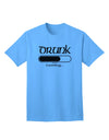 Introducing the Exquisite Drunk Loading Bar Adult T-Shirt by TooLoud-Mens T-shirts-TooLoud-Aquatic-Blue-Small-Davson Sales