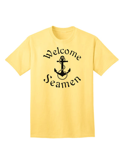 Introducing the Nautical Charm Adult T-Shirt-Mens T-shirts-TooLoud-Yellow-Small-Davson Sales