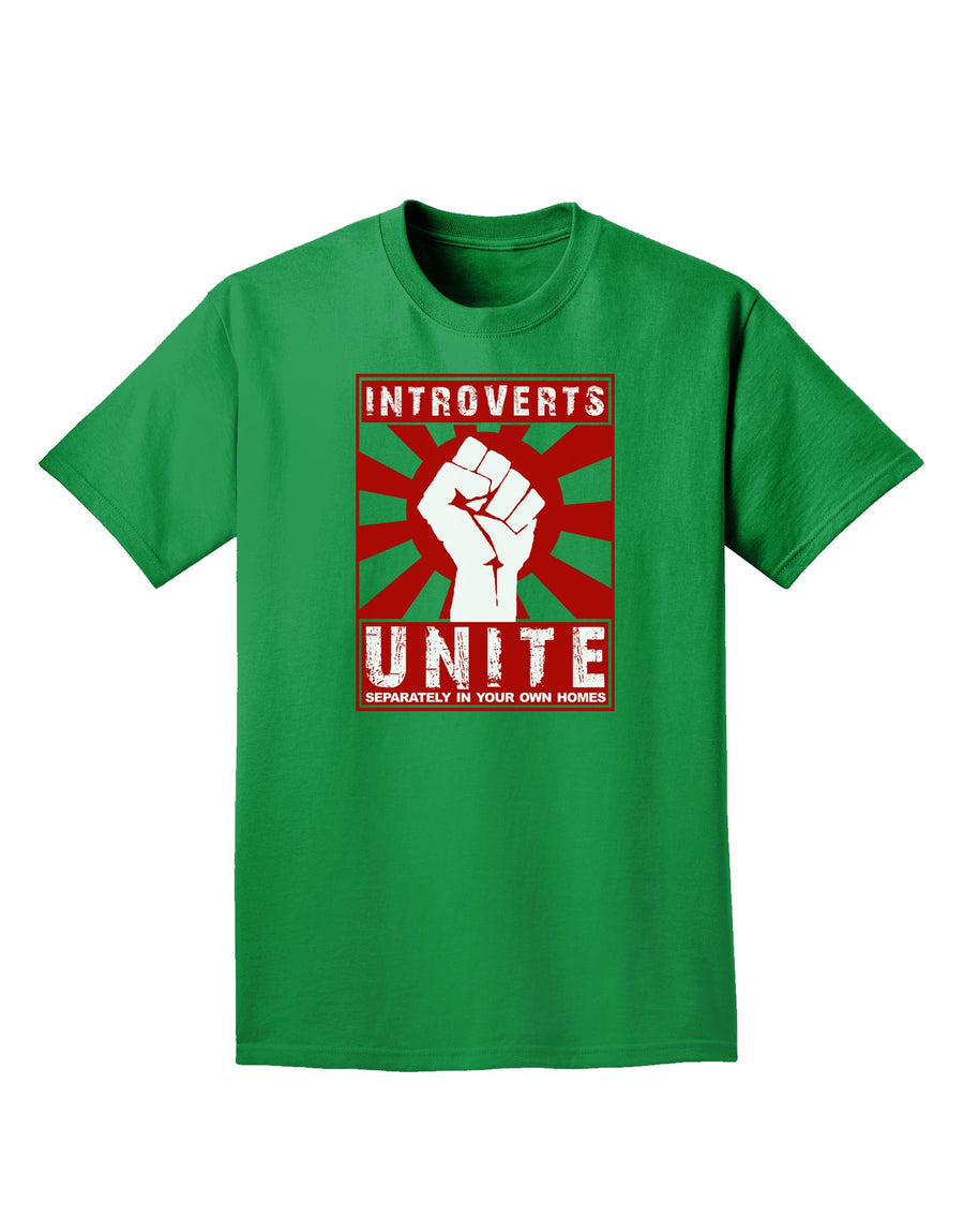 Introverts Unite Funny Adult Dark T-Shirt by TooLoud-Mens T-Shirt-TooLoud-Purple-Small-Davson Sales