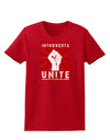 Introverts Unite Funny Womens Dark T-Shirt by TooLoud-TooLoud-Red-X-Small-Davson Sales