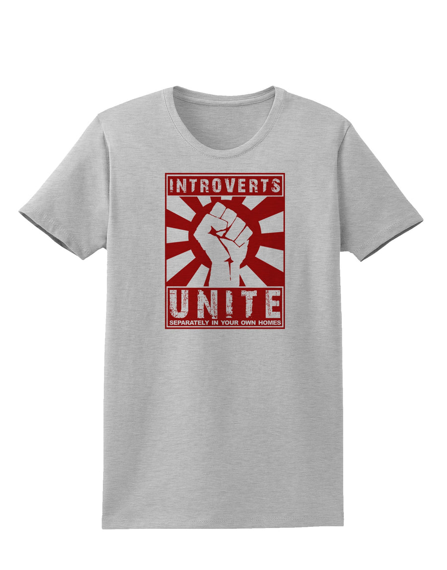 Introverts Unite Funny Womens T-Shirt by TooLoud-TooLoud-White-X-Small-Davson Sales