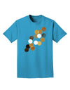 Inverted Bokeh Adult Dark T-Shirt-Mens T-Shirt-TooLoud-Turquoise-Small-Davson Sales