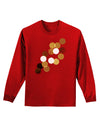 Inverted Bokeh Adult Long Sleeve Dark T-Shirt-TooLoud-Red-Small-Davson Sales