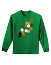 Inverted Bokeh Adult Long Sleeve Dark T-Shirt-TooLoud-Kelly-Green-Small-Davson Sales