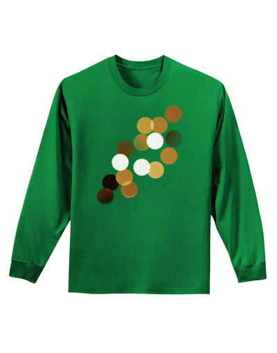 Inverted Bokeh Adult Long Sleeve Dark T-Shirt-TooLoud-Kelly-Green-Small-Davson Sales