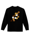 Inverted Bokeh Adult Long Sleeve Dark T-Shirt-TooLoud-Black-Small-Davson Sales