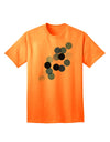 Inverted Bokeh Adult T-Shirt-Mens T-Shirt-TooLoud-Neon-Orange-Small-Davson Sales