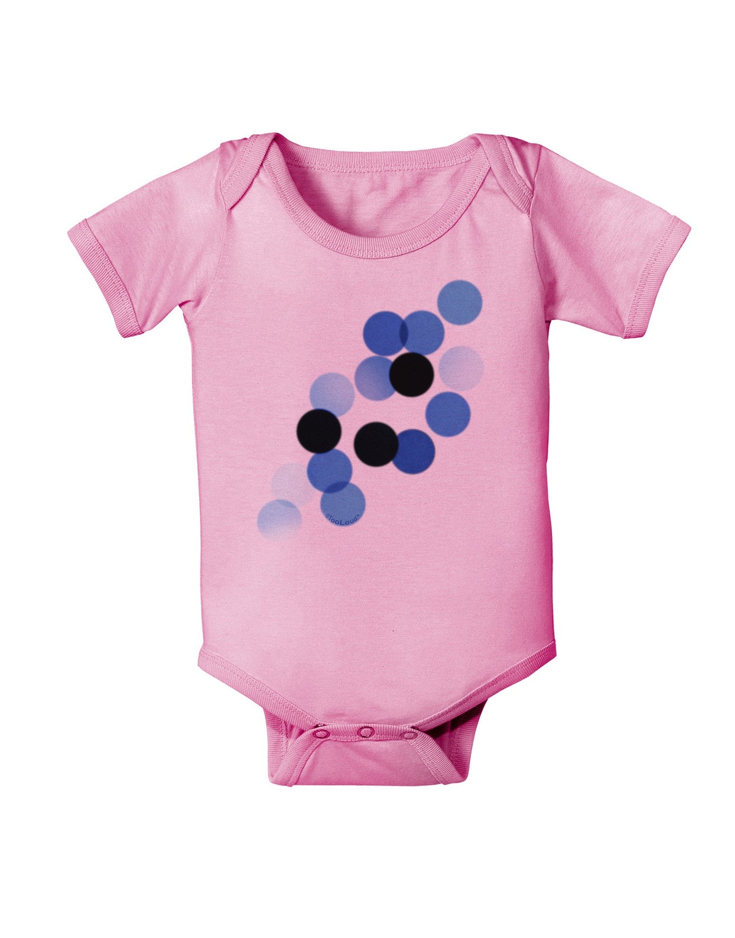 Inverted Bokeh Baby Romper Bodysuit by-Baby Romper-TooLoud-Pink-06-Months-Davson Sales