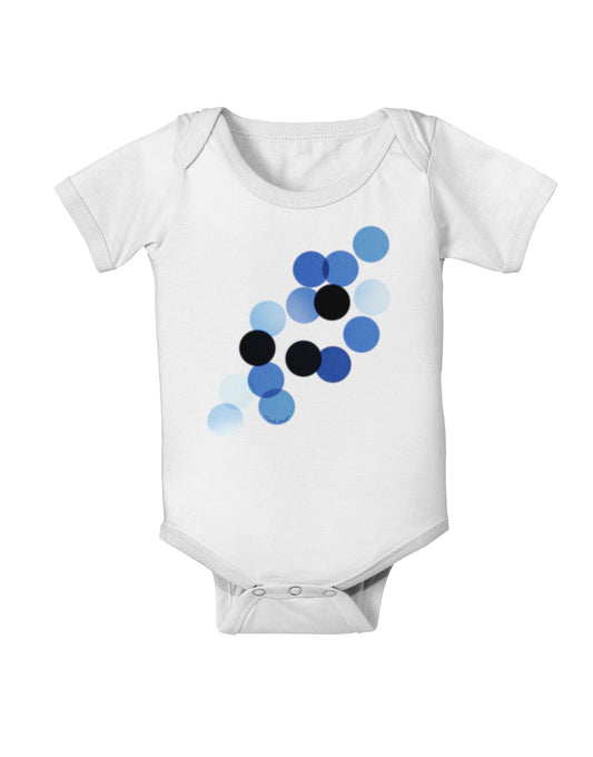 Inverted Bokeh Baby Romper Bodysuit by-Baby Romper-TooLoud-White-06-Months-Davson Sales