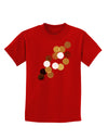 Inverted Bokeh Childrens Dark T-Shirt-Childrens T-Shirt-TooLoud-Red-X-Small-Davson Sales