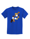 Inverted Bokeh Childrens Dark T-Shirt-Childrens T-Shirt-TooLoud-Royal-Blue-X-Small-Davson Sales