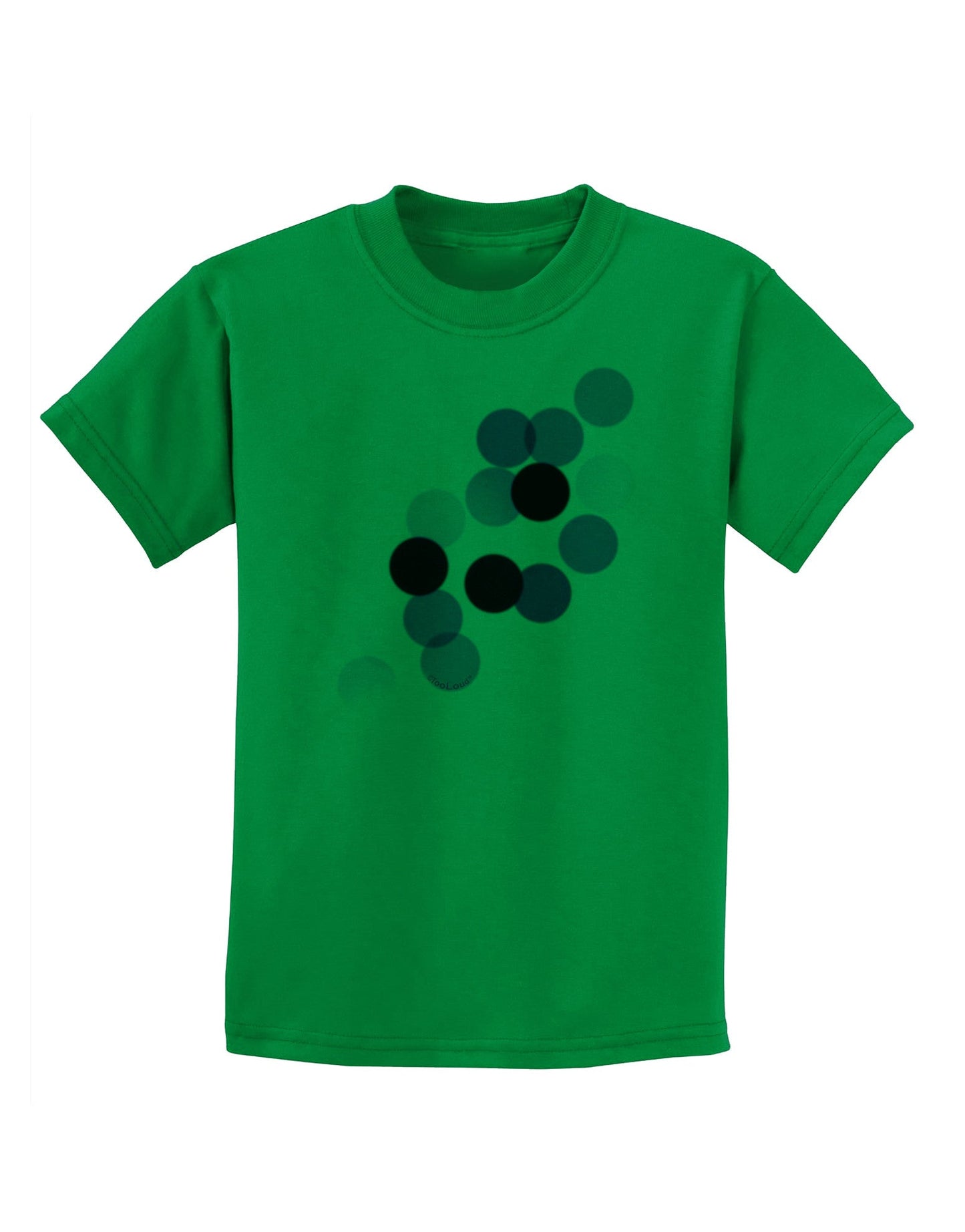 Inverted Bokeh Childrens T-Shirt-Childrens T-Shirt-TooLoud-Kelly-Green-X-Small-Davson Sales