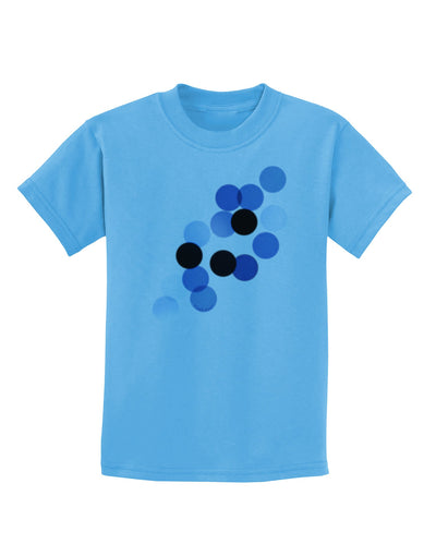 Inverted Bokeh Childrens T-Shirt-Childrens T-Shirt-TooLoud-Aquatic-Blue-X-Small-Davson Sales