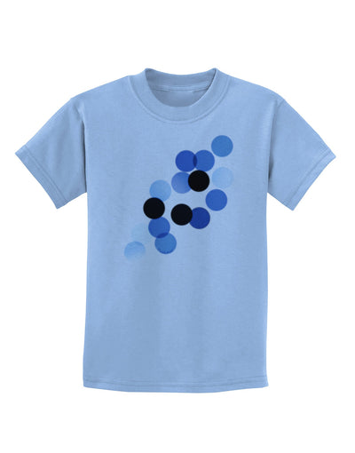 Inverted Bokeh Childrens T-Shirt-Childrens T-Shirt-TooLoud-Light-Blue-X-Small-Davson Sales