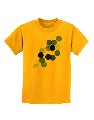 Inverted Bokeh Childrens T-Shirt-Childrens T-Shirt-TooLoud-Gold-X-Small-Davson Sales