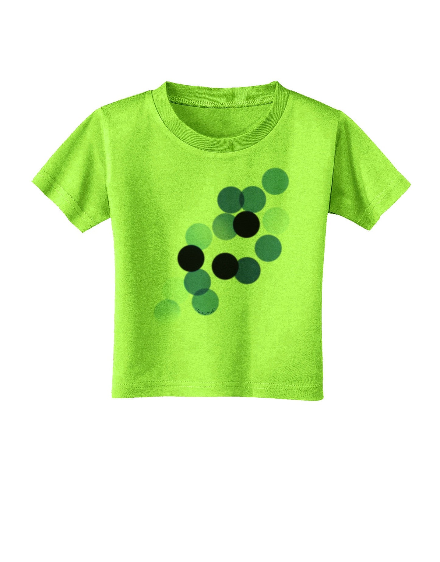 Inverted Bokeh Toddler T-Shirt-Toddler T-Shirt-TooLoud-Lime-Green-2T-Davson Sales