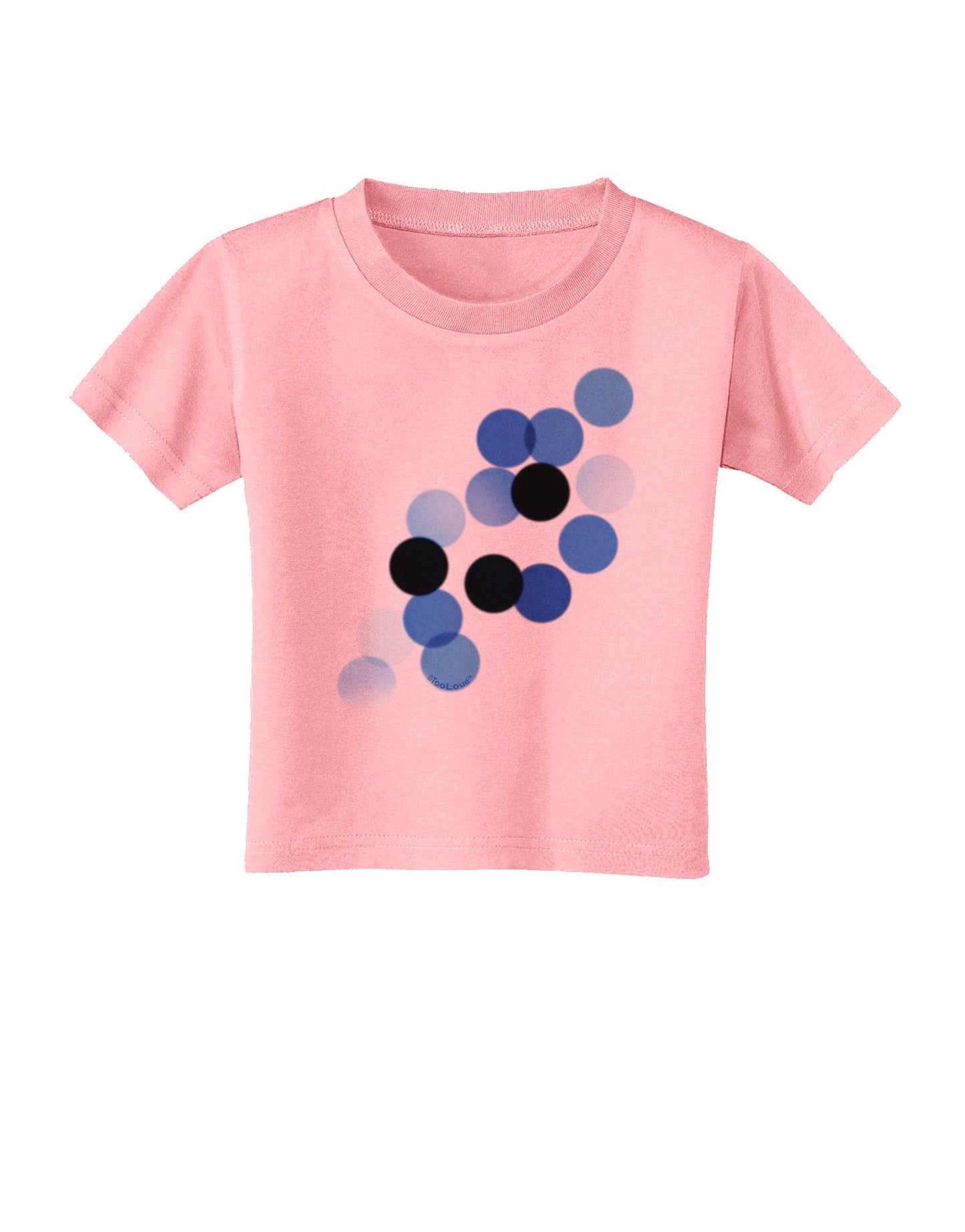 Inverted Bokeh Toddler T-Shirt-Toddler T-Shirt-TooLoud-Candy-Pink-2T-Davson Sales